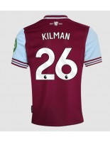 West Ham United Max Kilman #26 Domácí Dres 2024-25 Krátký Rukáv